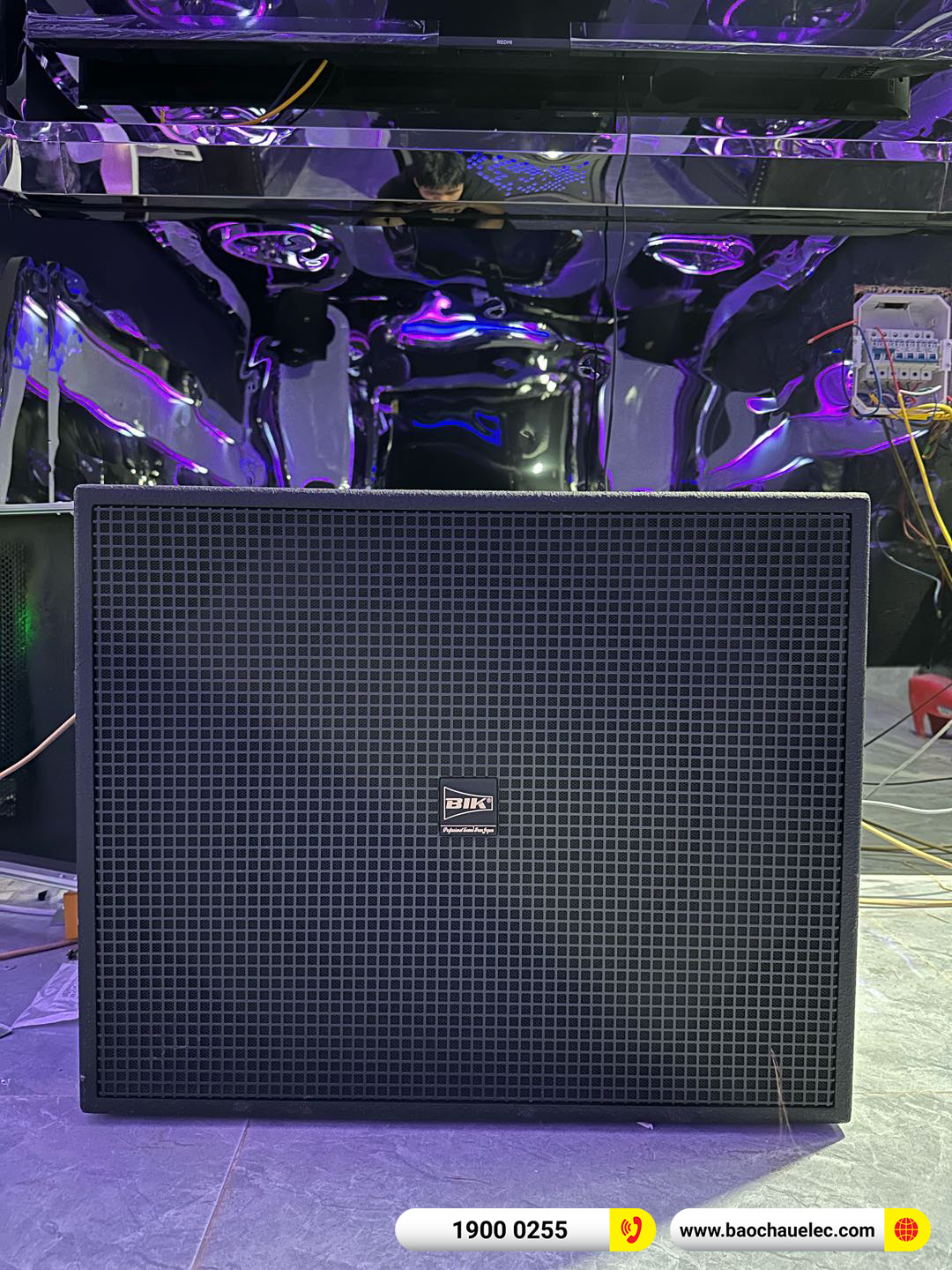 Lắp đặt 3 ph&ograve;ng h&aacute;t kinh doanh BIK hơn 370tr cho anh Lộc tại Ph&uacute; Thọ 