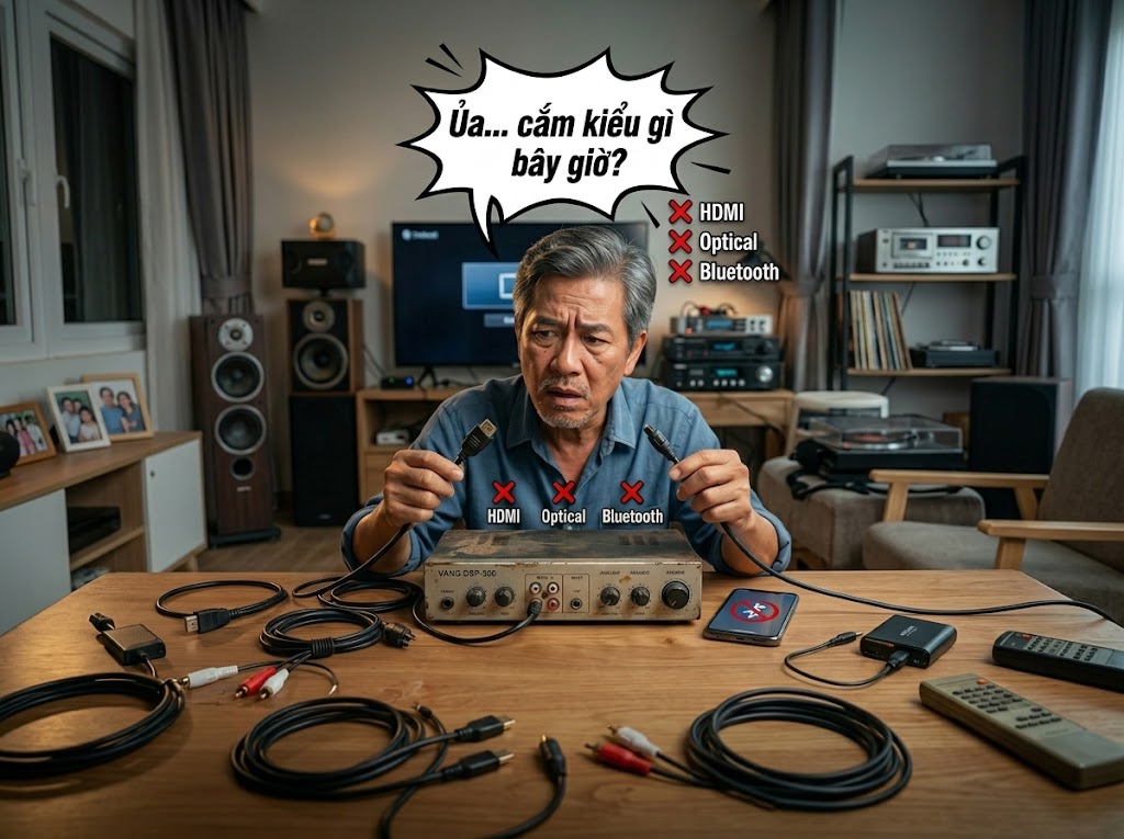 4 nỗi khổ khi d&ugrave;ng vang số h&agrave;ng b&atilde;i