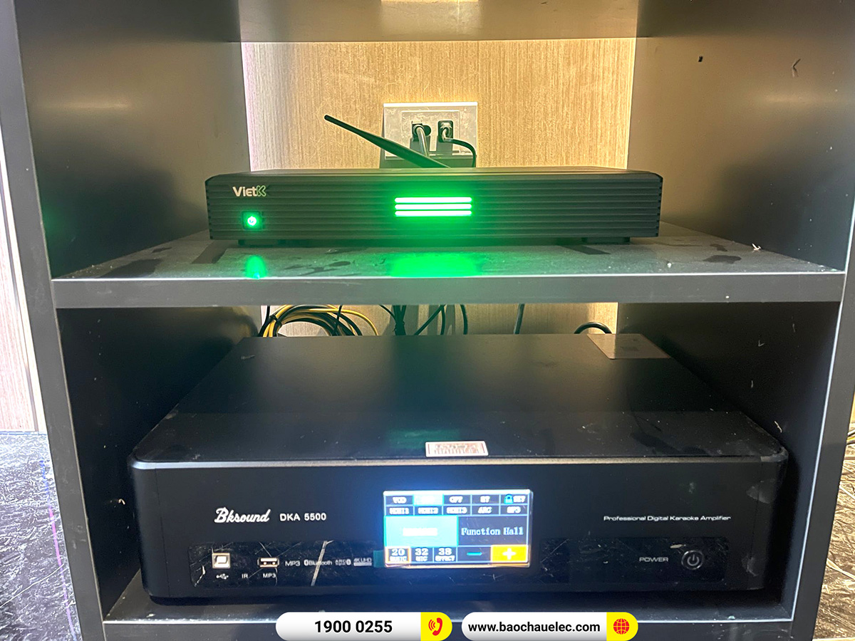 Lắp đặt 5 ph&ograve;ng karaoke box mini cho qu&aacute;n Fantasy tại H&agrave; Nội 