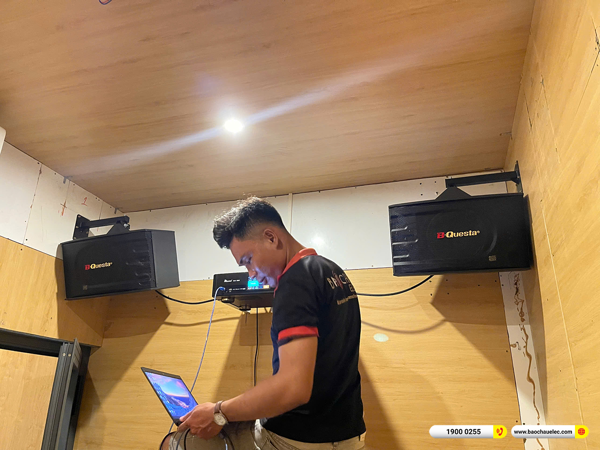 Lắp đặt 5 phòng karaoke box mini cho quán Café Box 24/24 tại Cần Thơ