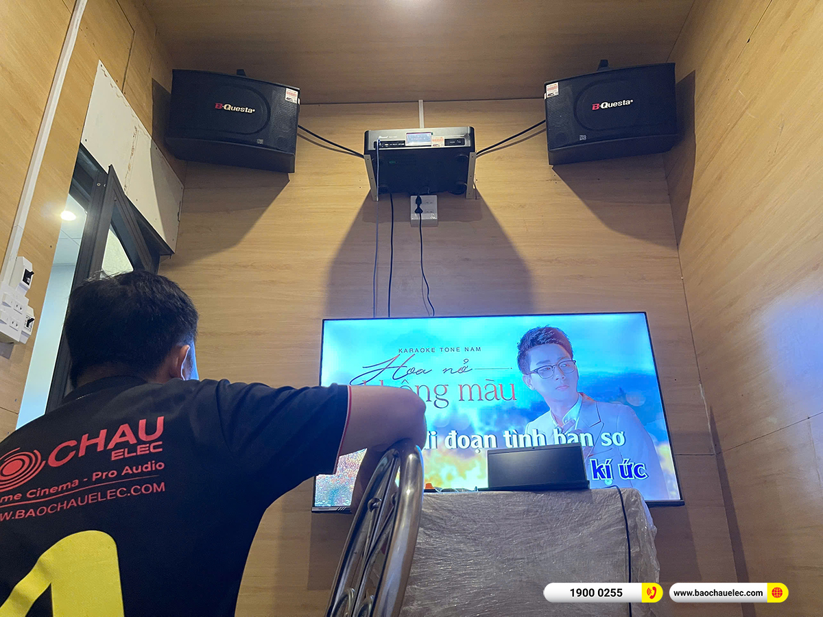 Lắp đặt 5 phòng karaoke box mini cho quán Café Box 24/24 tại Cần Thơ