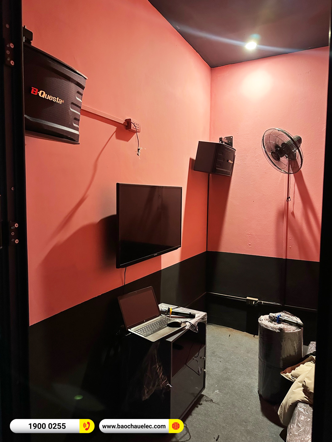 Lắp đặt 6 phòng karaoke box mini cho quán Quán No.1 Music Box ở Bắc Giang