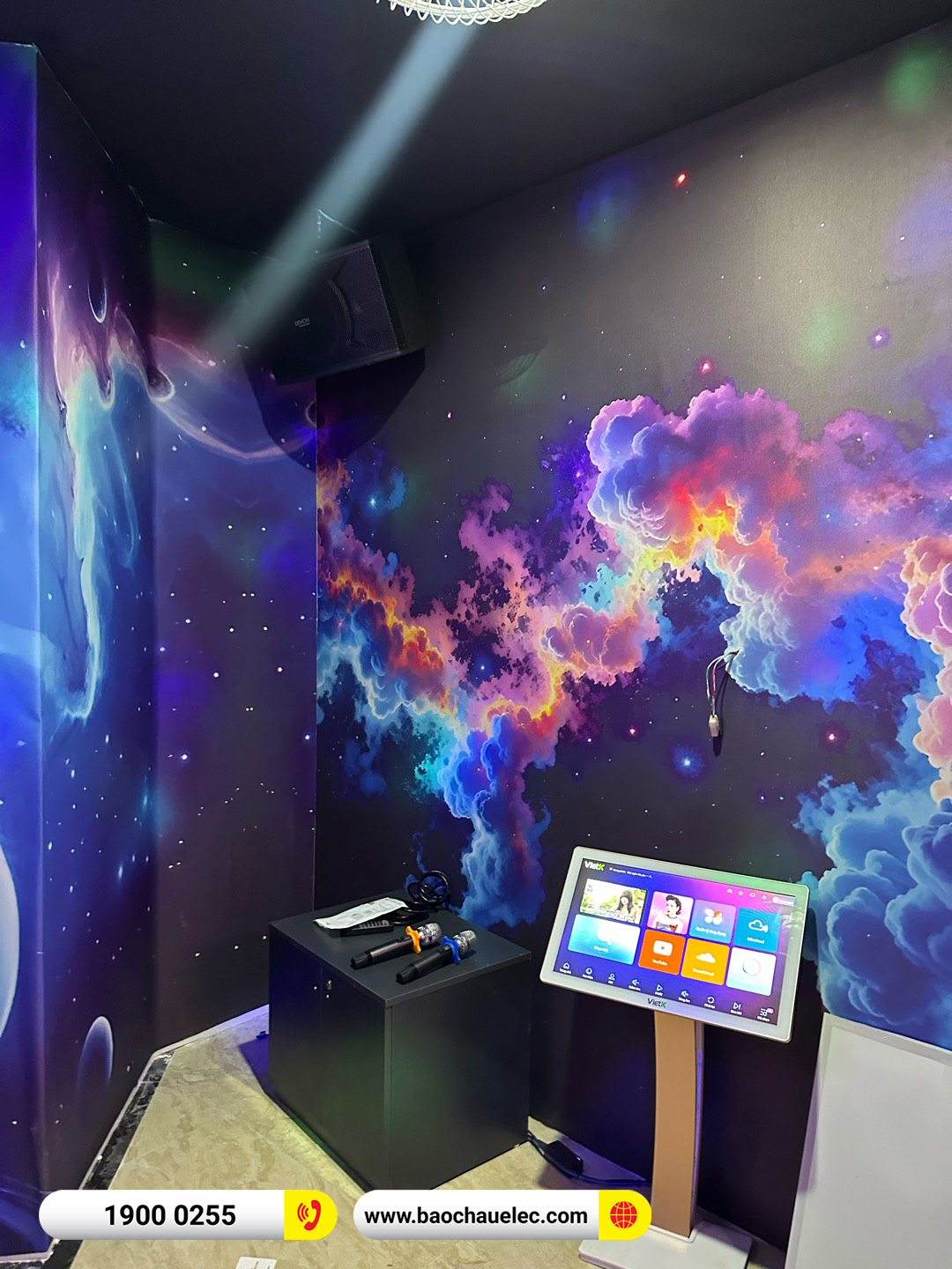 Lắp đặt 5 phòng karaoke box mini cho anh Tráng tại Hà Nội 