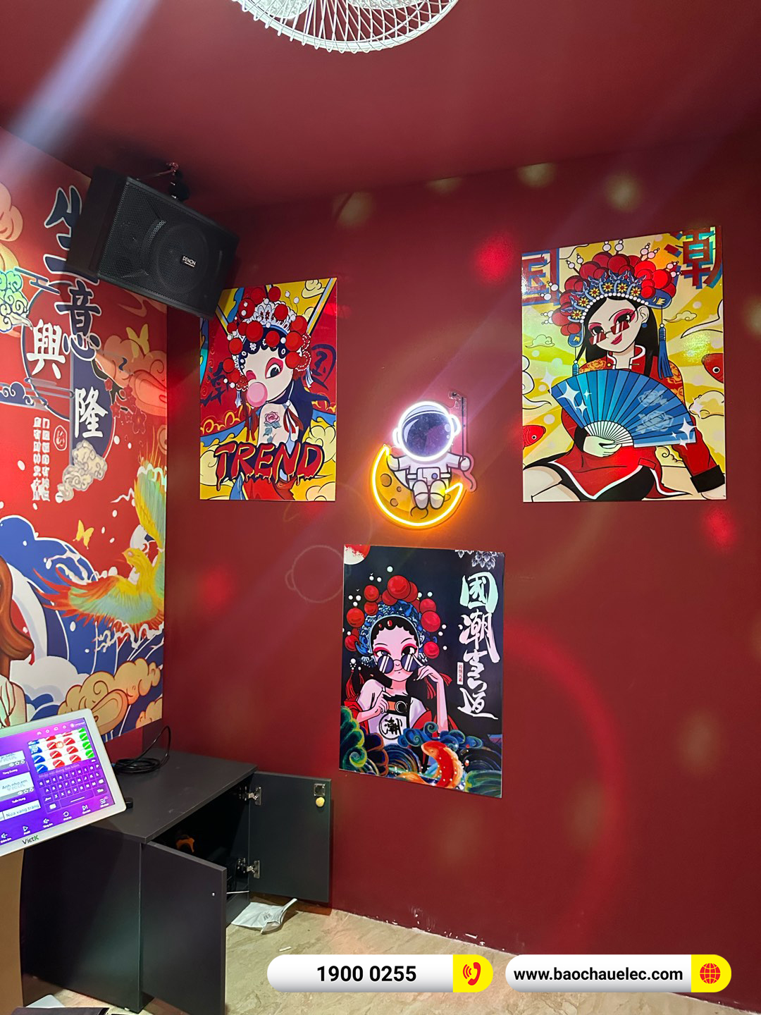 Lắp đặt 5 phòng karaoke box mini cho anh Tráng tại Hà Nội 