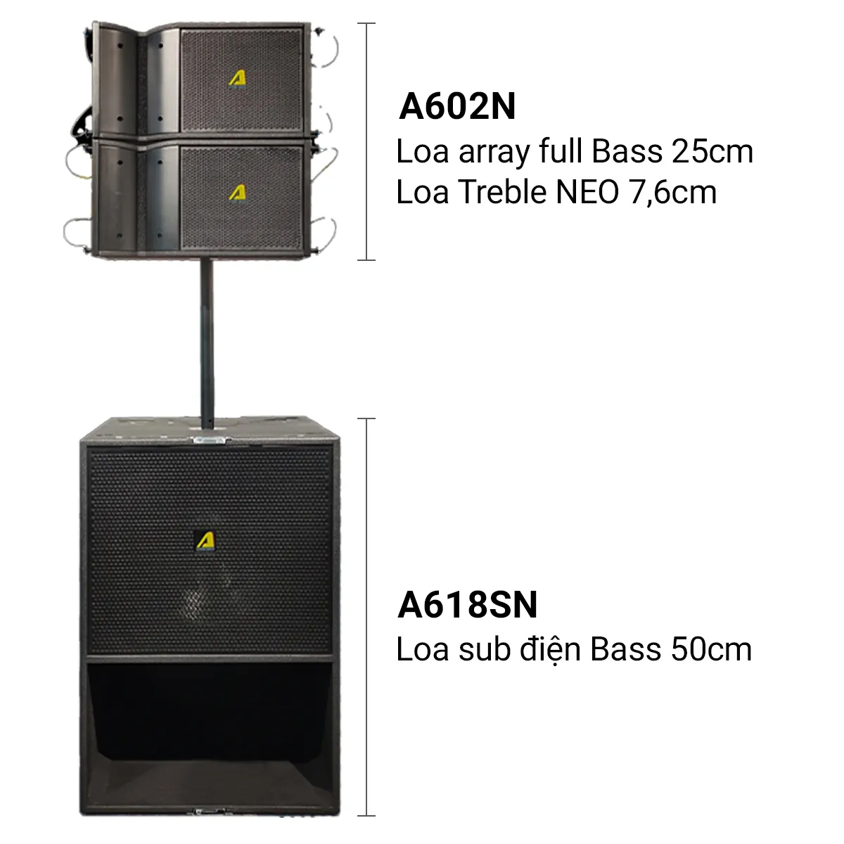 Bộ Loa Array ACTPRO A602 Suit từ Neo