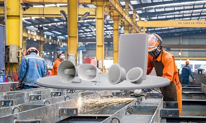 Hệ thống âm thanh thông báo ITC nhà xưởng