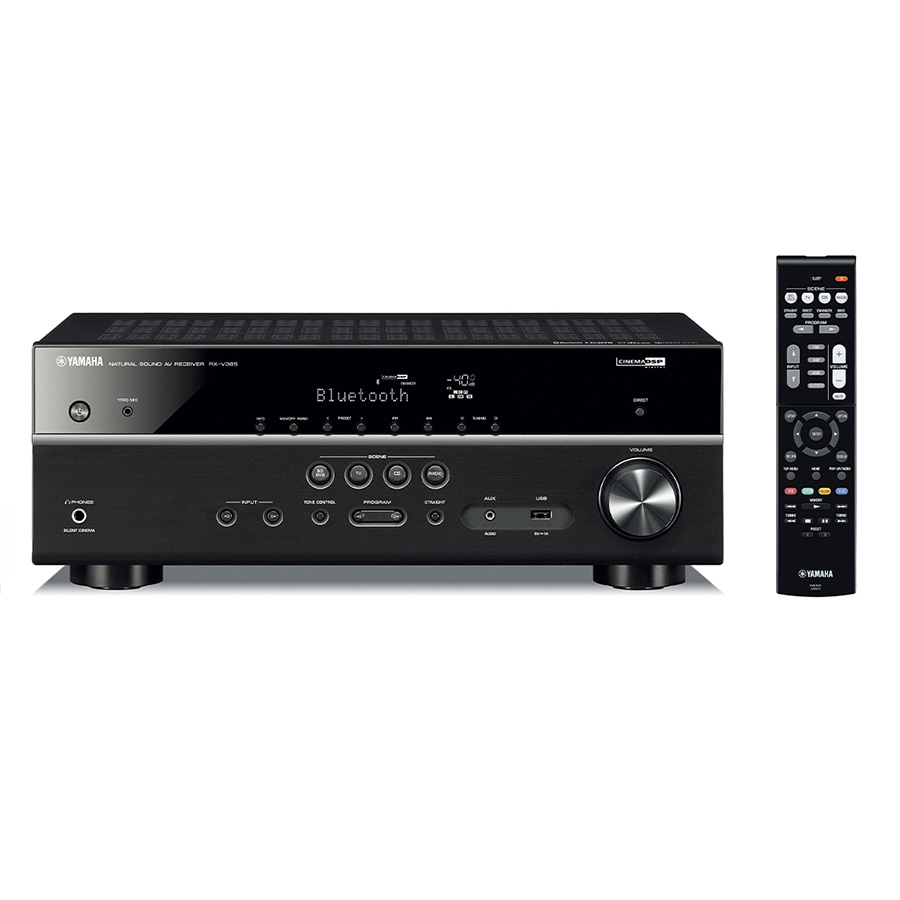 Amply Yamaha RX-V385 (Black)