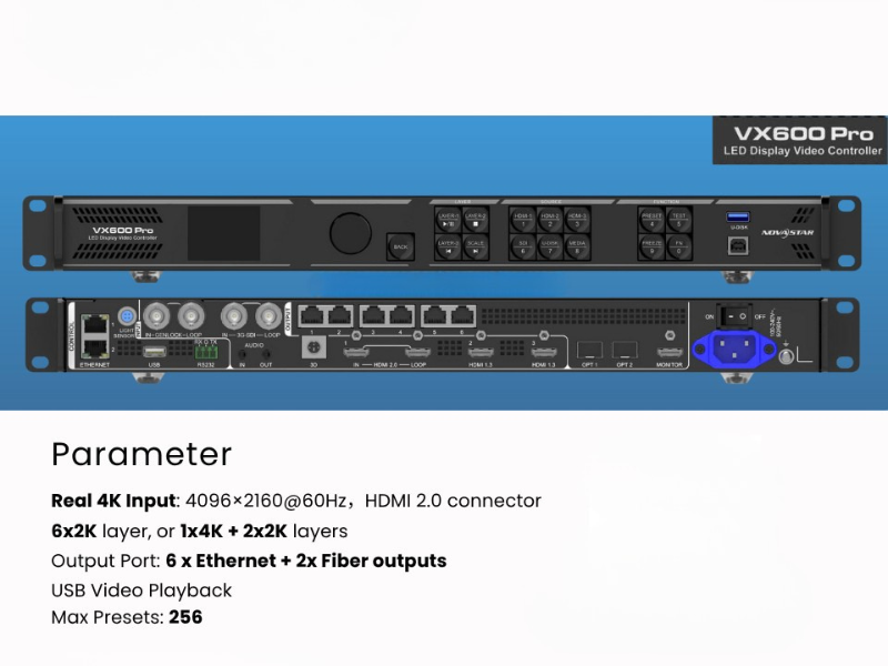 Bộ xử lý hình ảnh Novastar VX600 Pro