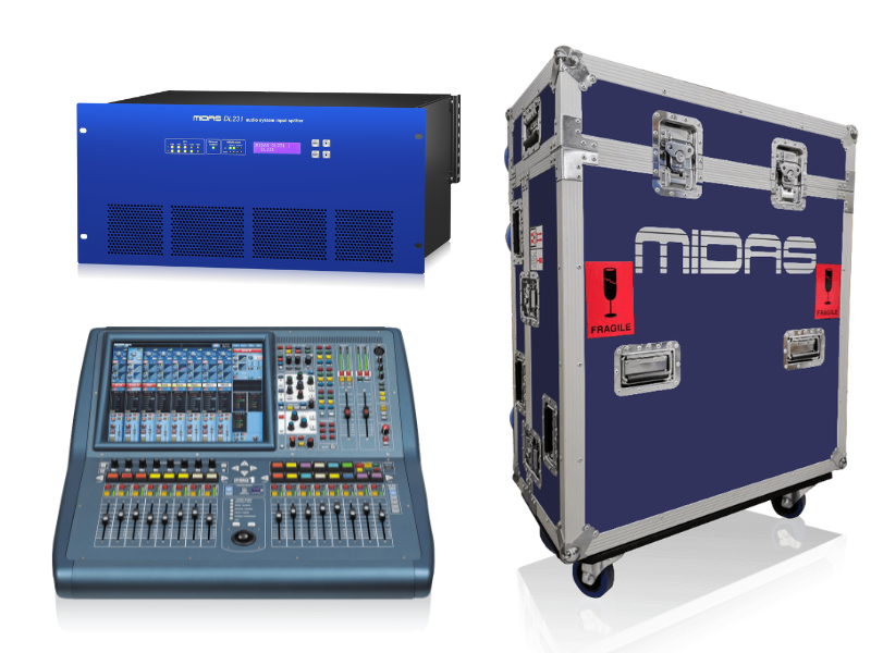 Bàn mixer Midas Pro1 TPDL 231 Bundle