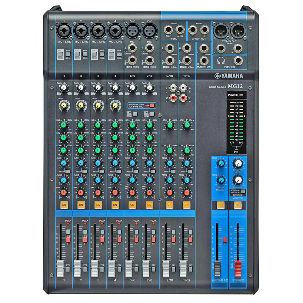 Bàn Mixer Yamaha MG12