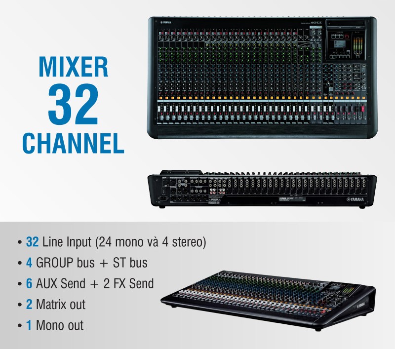 Mixer Yamaha MGP32X
