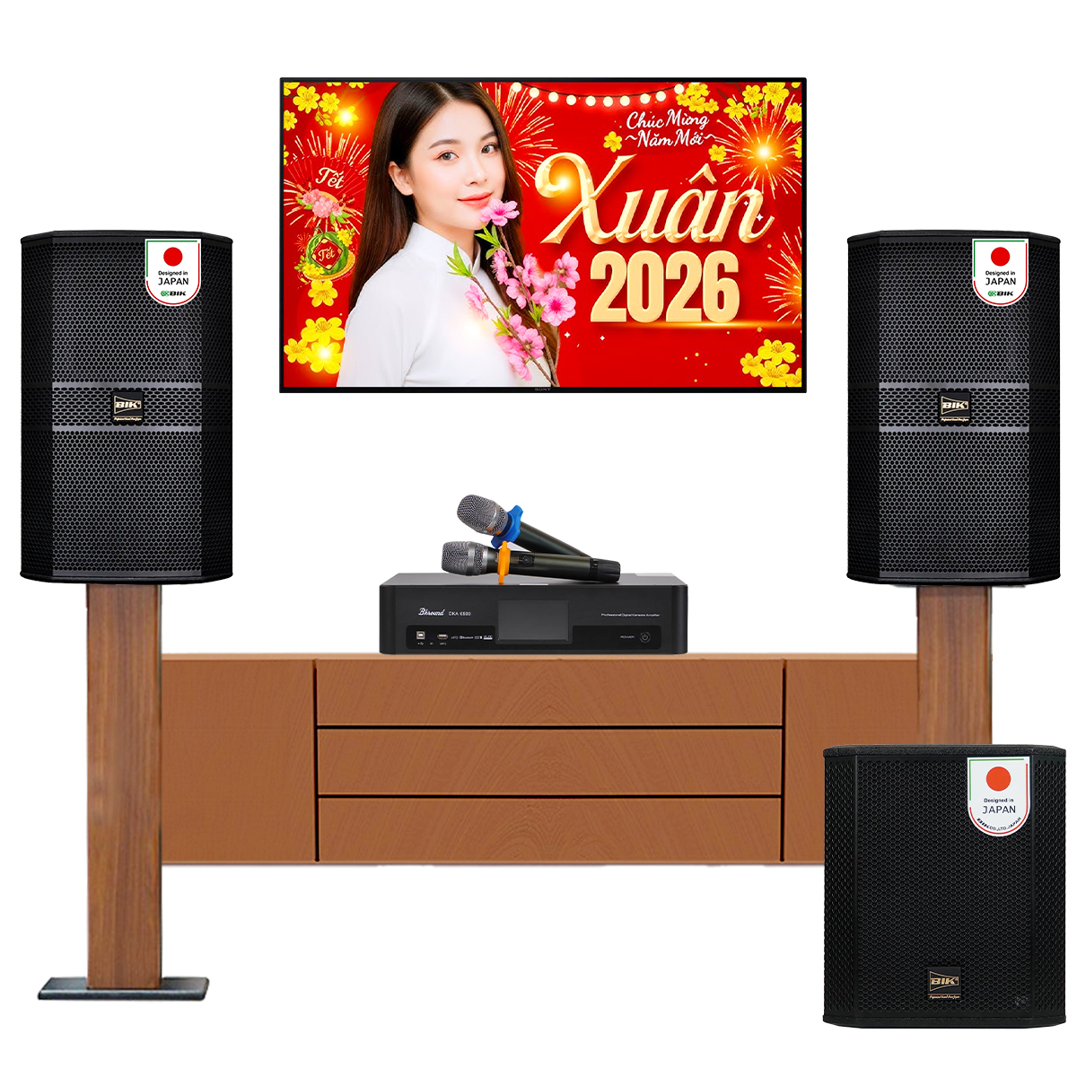 Dàn karaoke gia đình BC-BIK07