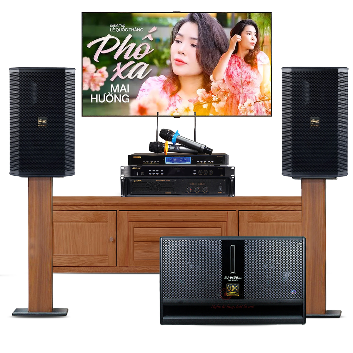 D&agrave;n karaoke gia đ&igrave;nh BIK18