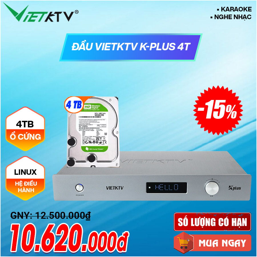Đầu Việt KTV K-Plus 4T