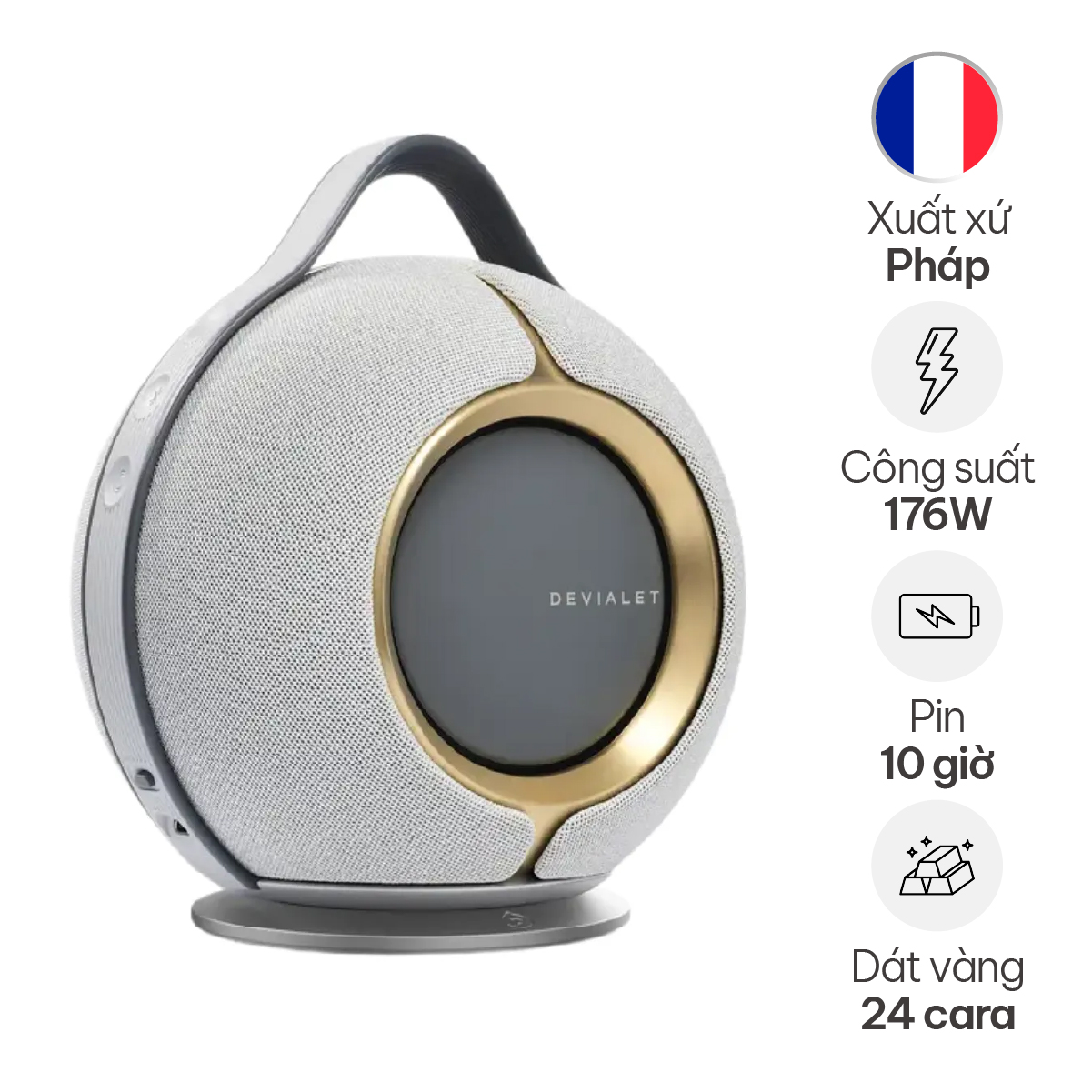 Loa Devialet Mania Opera de Paris (Kèm Dock Sạc)