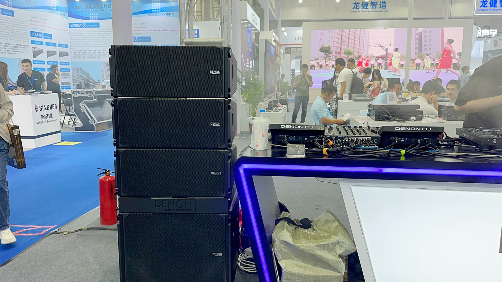 Hãng RCF, BIK, DENON, ALTO tham gia triển lãm Prolight Sound Quảng Châu 2024 