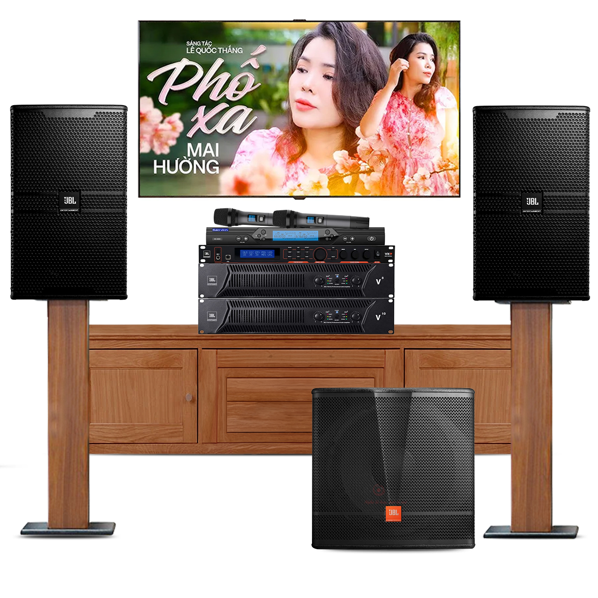 D&agrave;n karaoke JBL Luxury 02