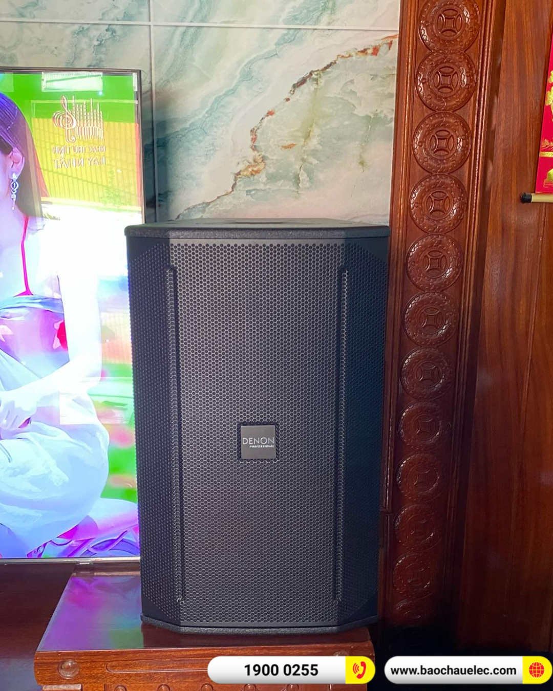 Lắp đặt dàn karaoke Denon hơn 58tr cho anh Cảng tại Hải Phòng