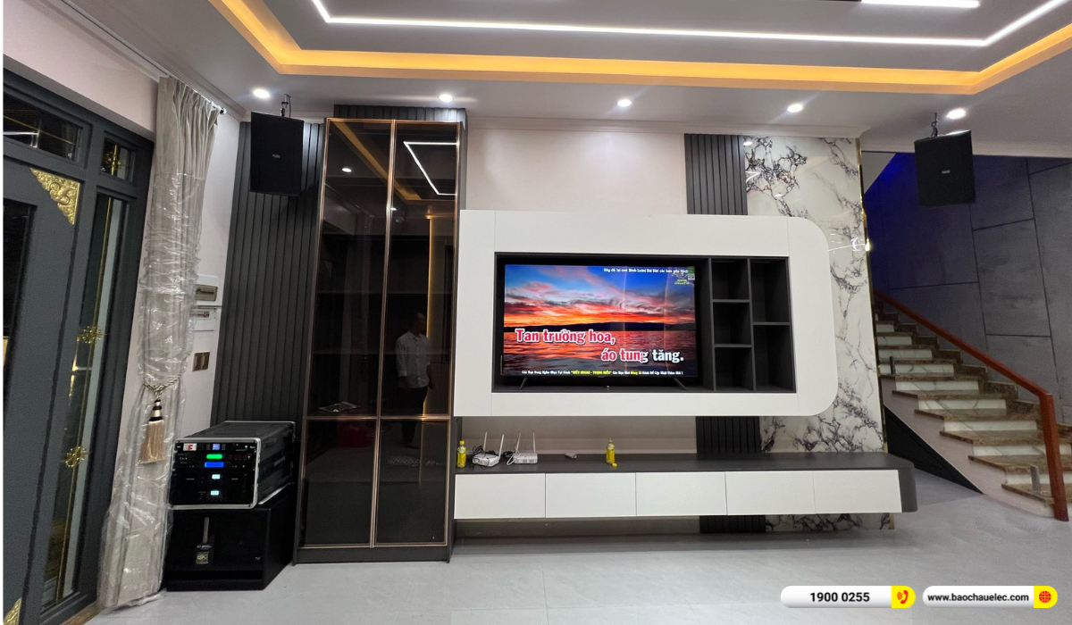 Lắp đặt dàn karaoke Denon hơn 85tr cho anh Hiểu tại Tây Ninh