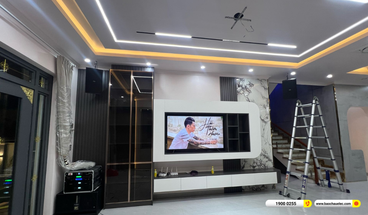 Lắp đặt dàn karaoke Denon hơn 85tr cho anh Hiểu tại Tây Ninh