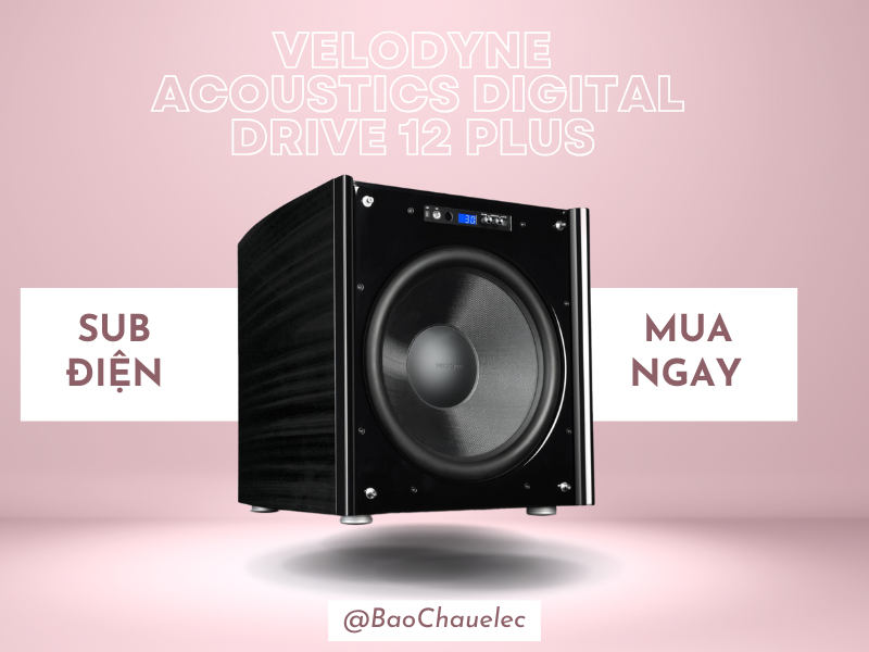 Loa Active Subwoofer Velodyne Acoustics Digital Drive 12 Plus