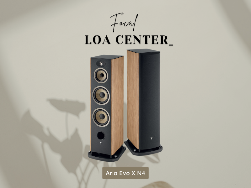 Loa Floorstanding Focal Loudspeaker Aria Evo X N4