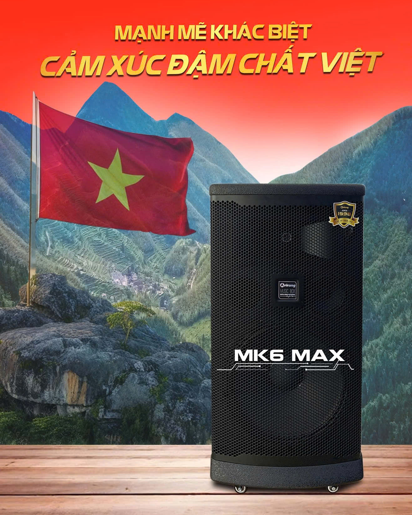 Loa kéo Arirang MK6 MAX