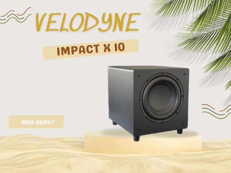 Loa sub điện Velodyne Acoustics Impact X