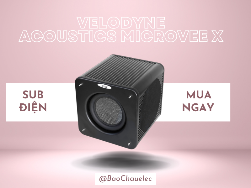 Loa sub điện active Velodyne Acoustics MicroVee X