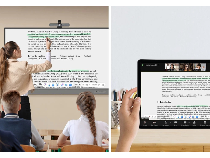 M&agrave;n H&igrave;nh Tương T&aacute;c BenQ RM7503A