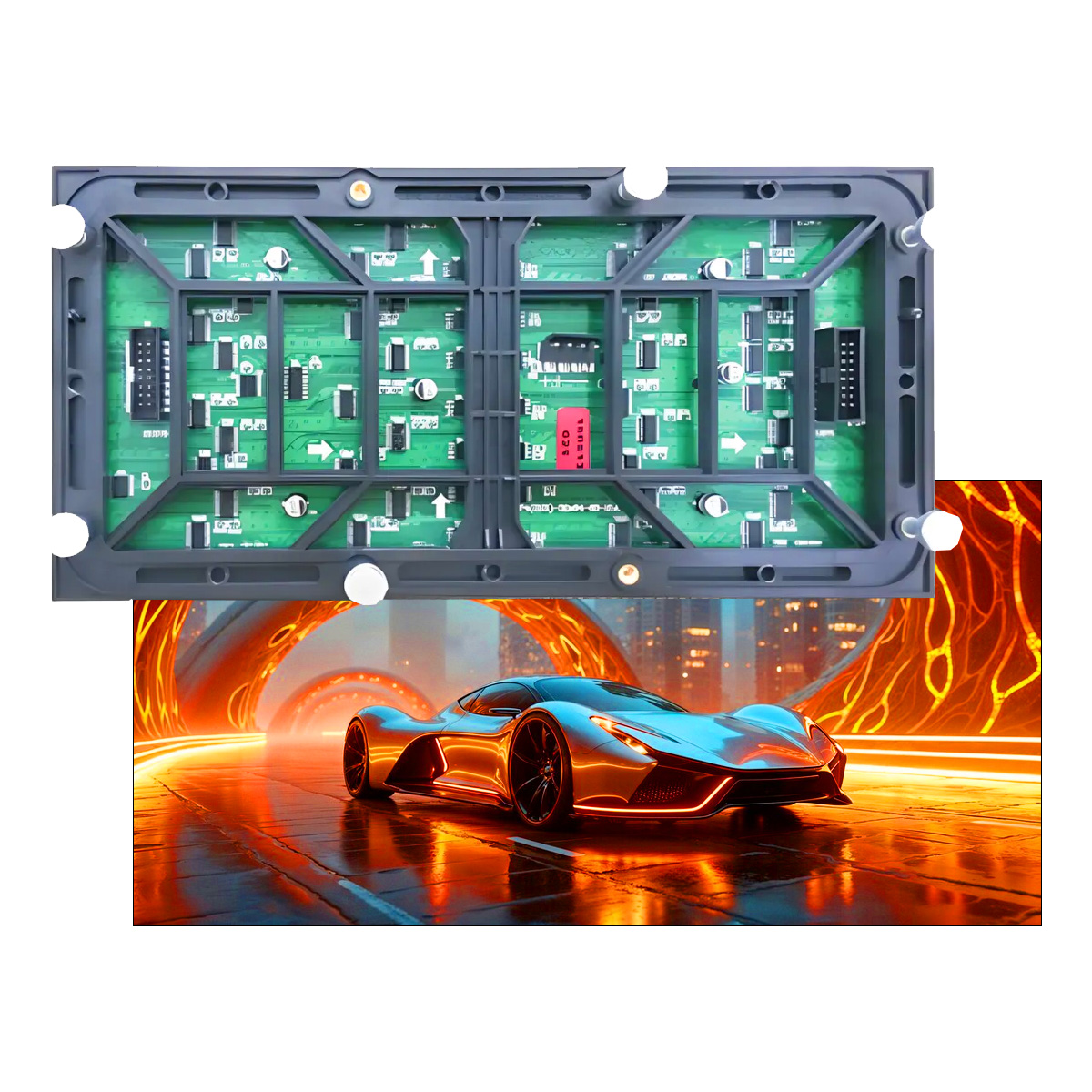 Module LED P4 Ngo&agrave;i trời Longjoin