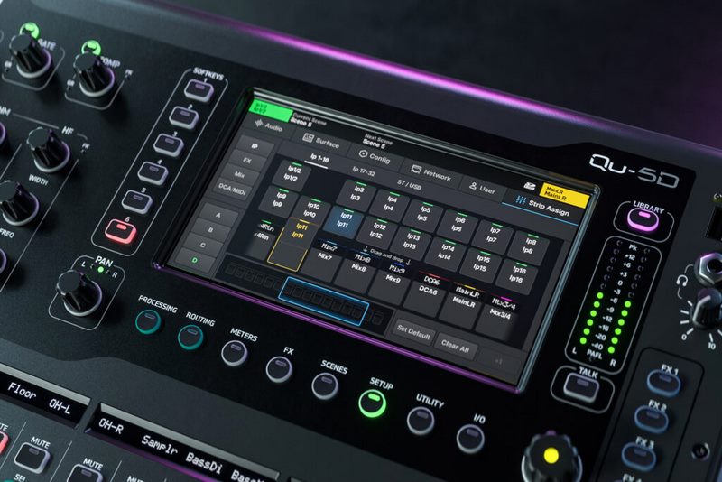 Mixer Allen & Heath Qu-5D