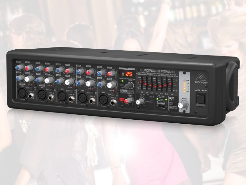 Mixer Behringer EUROPOWER PMP550M