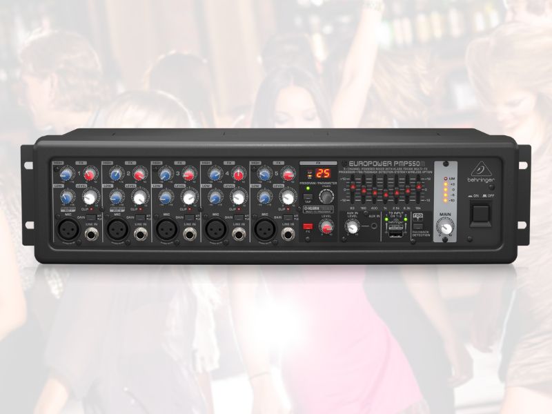 Mixer Behringer EUROPOWER PMP550M