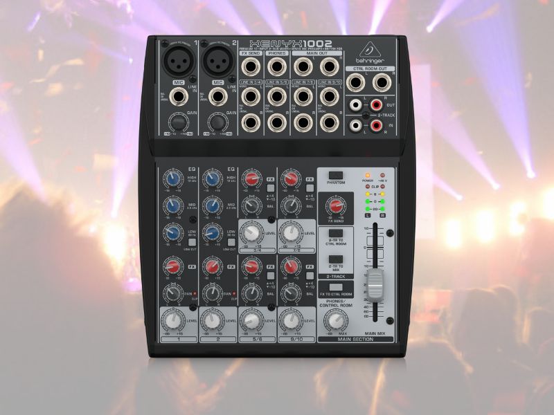 Mixer Behringer XENYX 1002