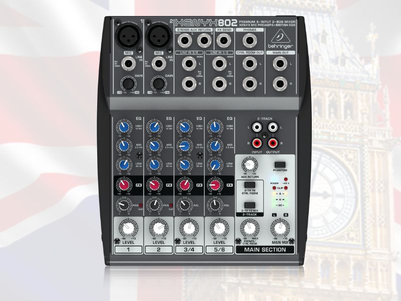 Mixer Behringer XENYX 802