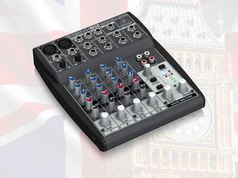 Mixer Behringer XENYX 802