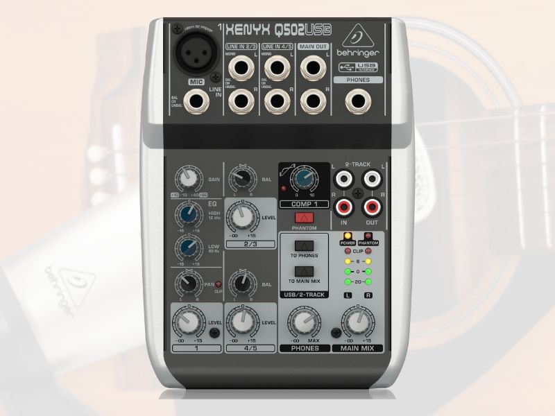 Mixer Behringer XENYX Q502USB