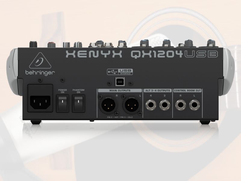 Mixer Behringer Xenyx QX 1204 USB B-Stock