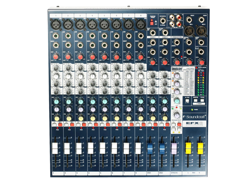 Mixer Soundcraft EFX 8 Bundle