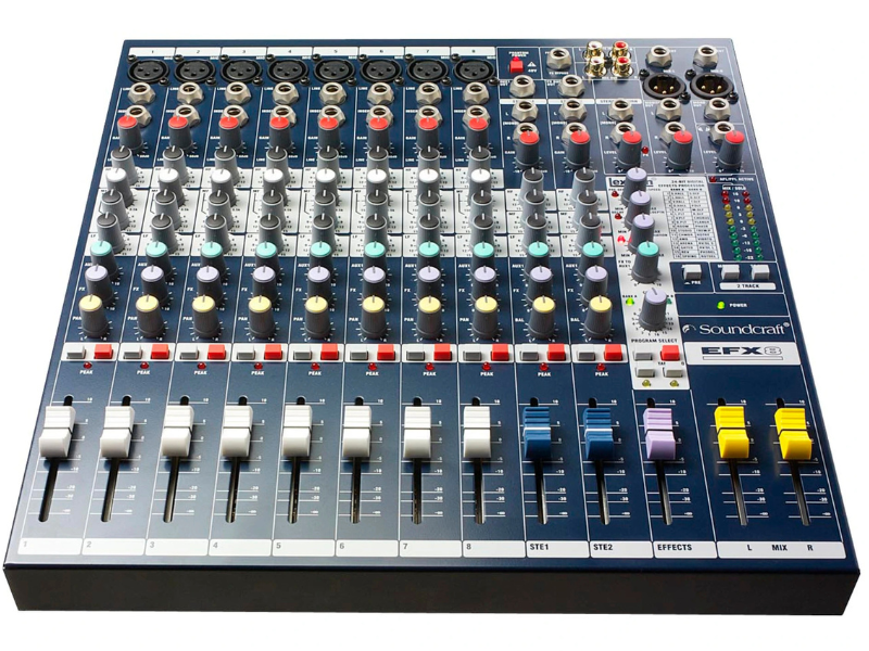 Mixer Soundcraft EFX 8 Bundle