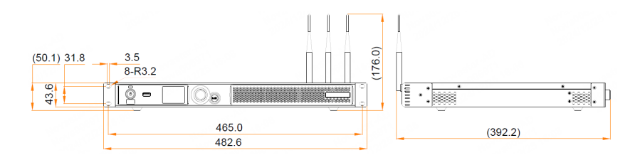 Bộ xử l&yacute; h&igrave;nh ảnh Novastar TU4K Pro