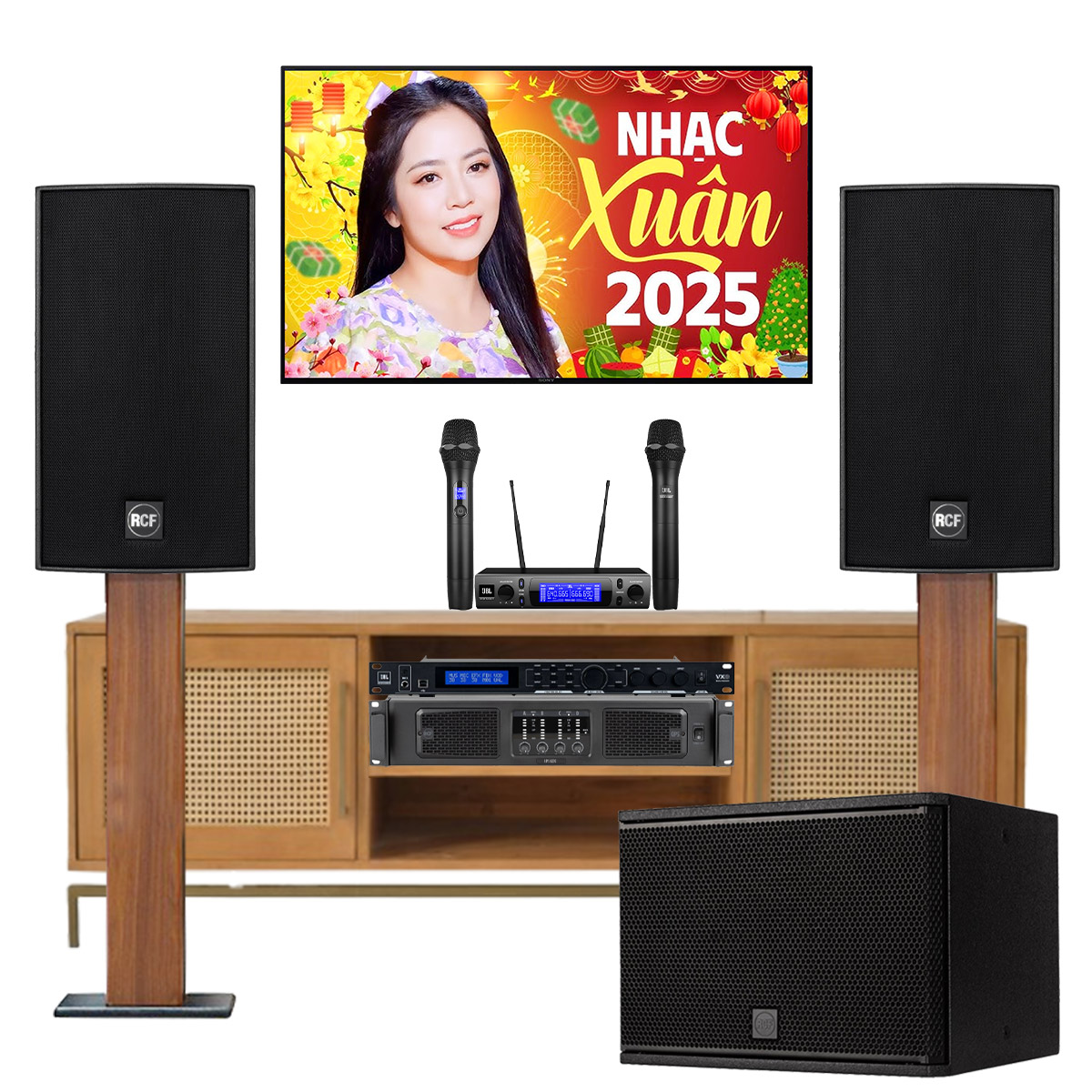bộ dàn karaoke RCF