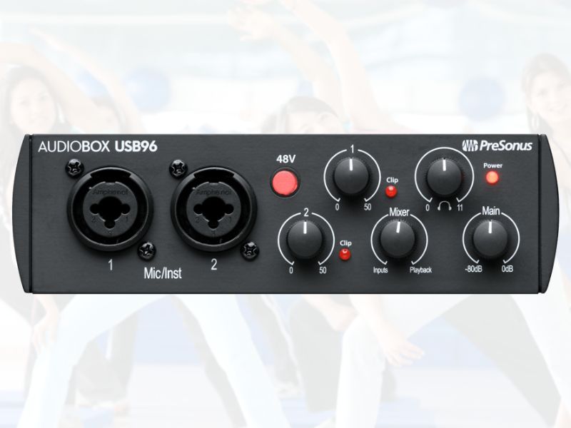 Sound card PreSonus AudioBox 96