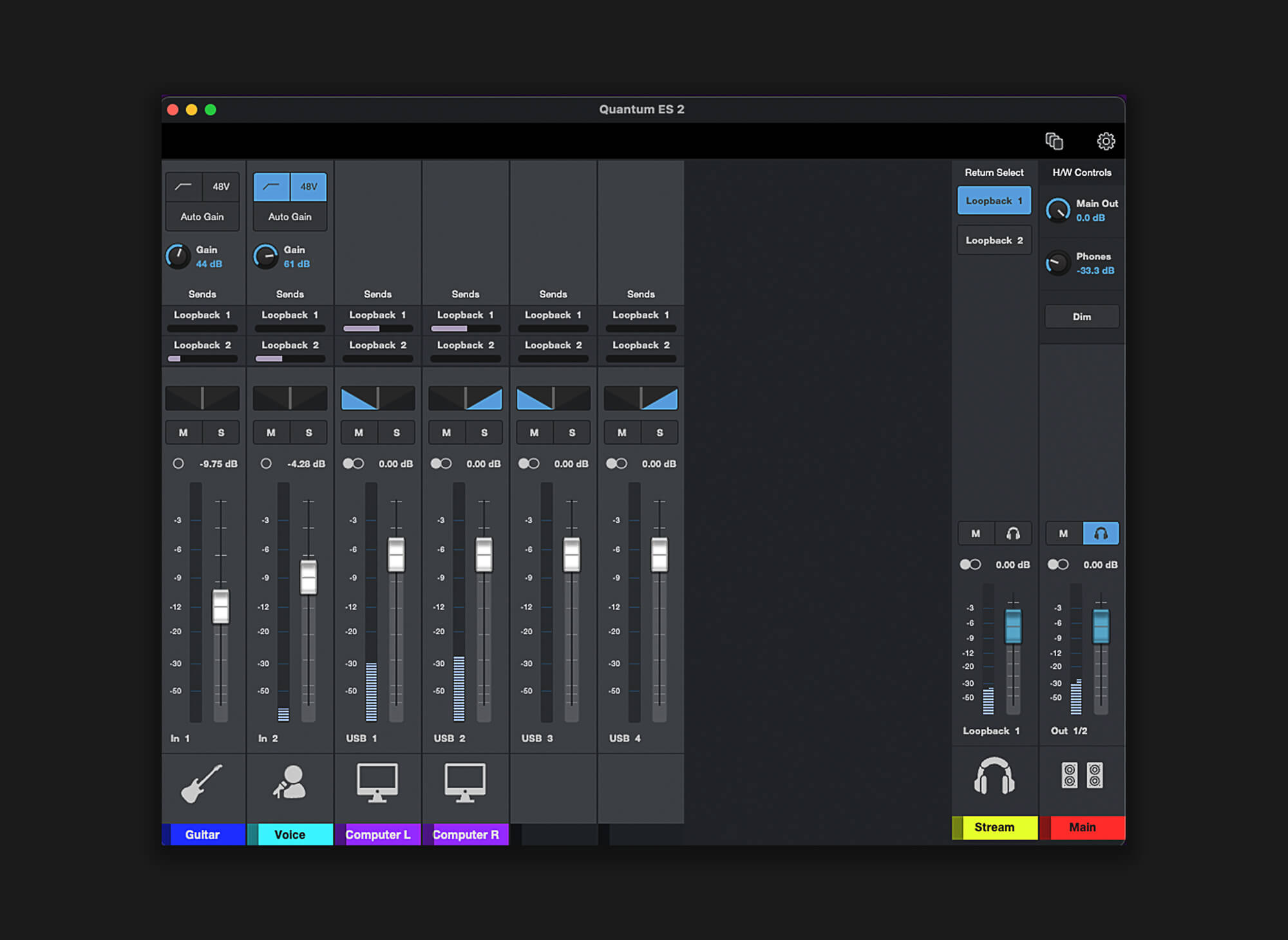 Sound card PreSonus Quantum ES 2