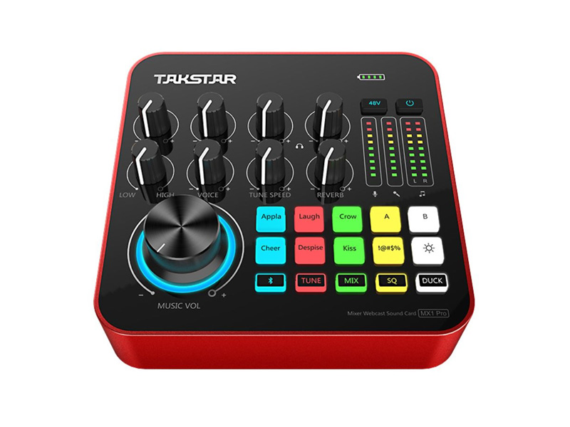 Sound card livestream Takstar MX1 PRO