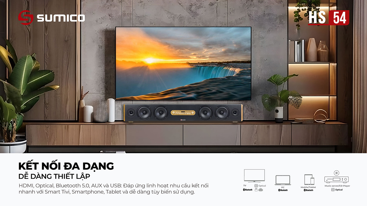 loa Soundbar Sumico HS54