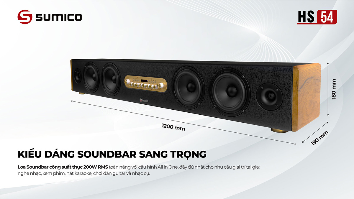 loa Soundbar Sumico HS54