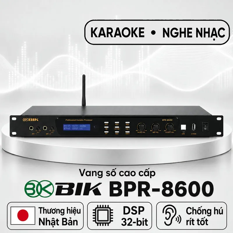 Vang số BIK BPR-8600 (Đen)