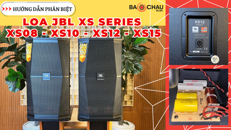 Phân Biệt Hàng Thật Giả Loa JBL XS Series XS08, XS10, XS12, XS15!